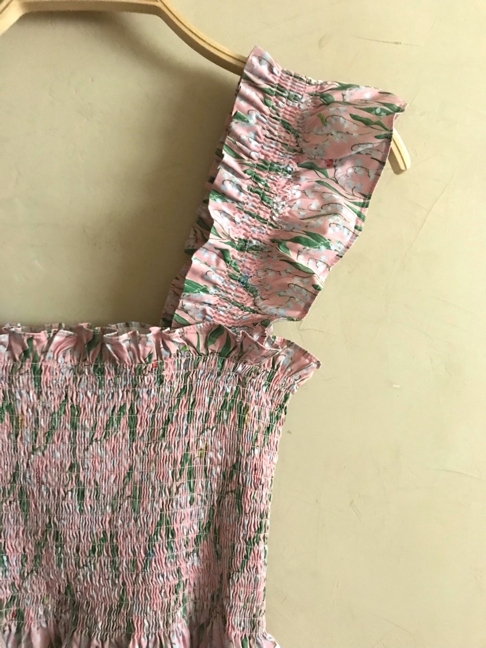 HILL HOUSE The Elite Nap Dress in Pink Floral - Picture 3 of 10
